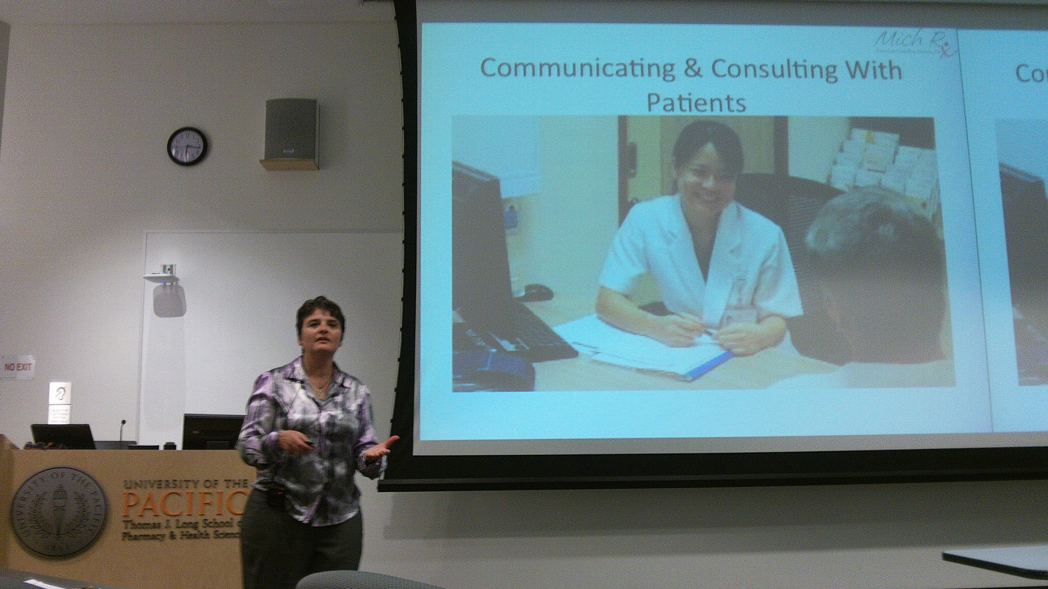 Michelle Speaks at UOP Pharmacy School IPSF HIV and Multicultural Awareness Event