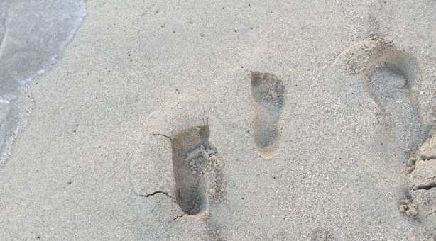 Mich’s Monday Mantra “Make Your Footprints In The Sand”